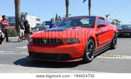 Ford Mustang Boss 302 Fifth Generation On Display