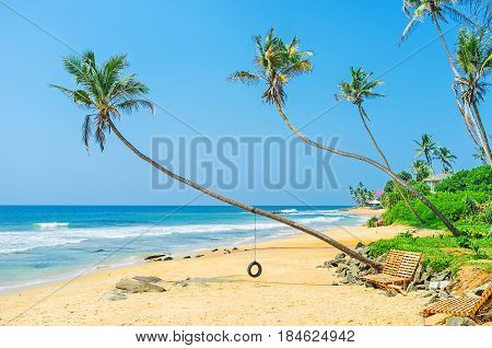 The Tyre Swing On The Beach