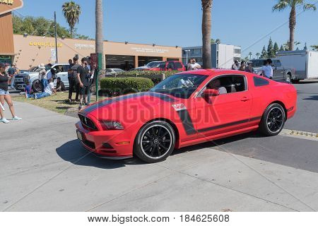 Ford Mustang Boss 302 Fifth Generation On Display