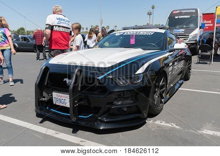 Ford Mustang Police Car Fastback By Dragg Racing On Display