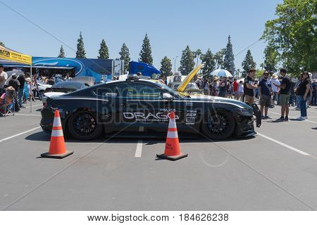 Ford Mustang Police Car Fastback By Dragg Racing On Display