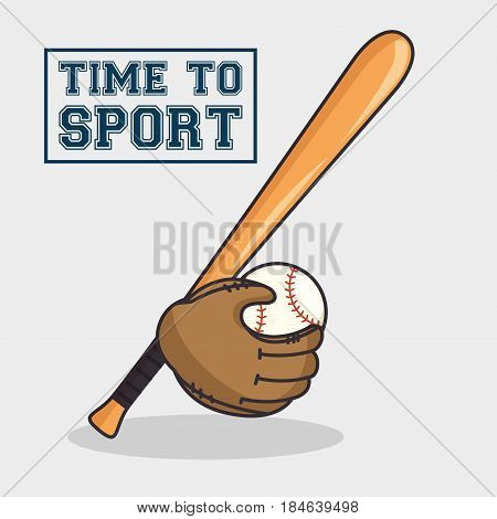 baseball sport isolated icon vector illustration design
