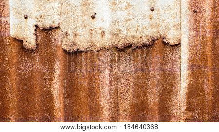 Old Metalsheet Wall