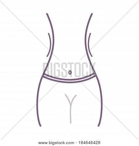 woman toned body fitness, vector illustration design
