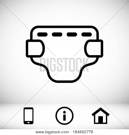 icon stock vector illustration flat design style