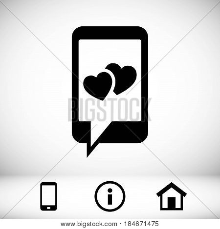 icon stock vector illustration flat design style