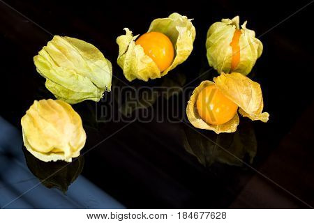 Cape gooseberry, the natural healthy berry fruit.