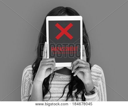 Cyber Bullying Abusement Harassment Trolling