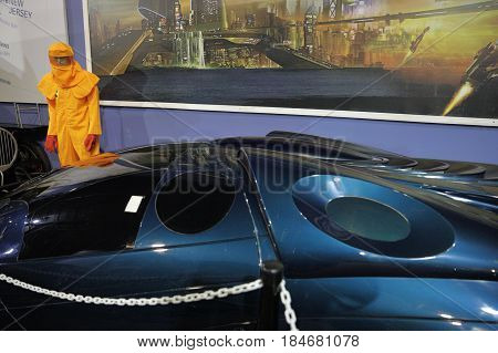 MIAMI, FL, USA - MAY 3, 2017: Stock photo of the Miami Auto Museum at the Dezer Collection of automobiles and related memorabilia