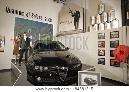 MIAMI, FL, USA - MAY 3, 2017: Stock photo of the Miami Auto Museum at the Dezer Collection of automobiles and related memorabilia