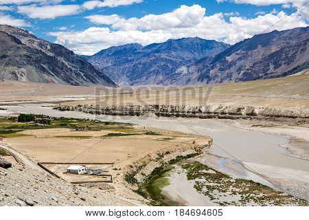 Mountain View Of Zanskar Valley