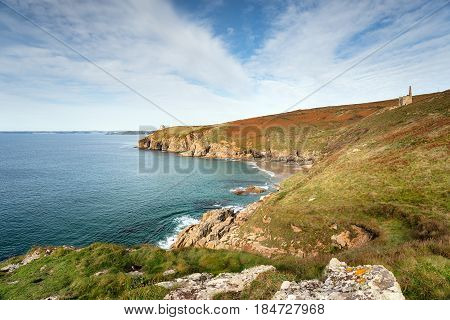 Rinsey Head On The Cornish Coast