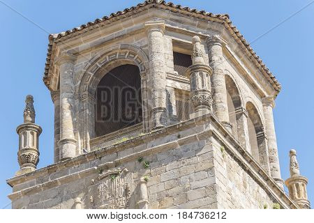Clock Tower in Andalucia Square Ubeda Jaen Spain
