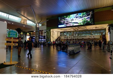 International Airport In Kuala Lumpur, Malaysia