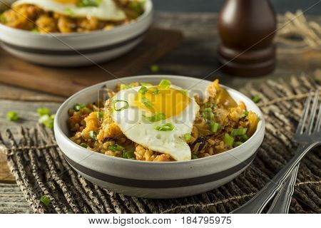 Homemade Korean Kimchi Fried Rice
