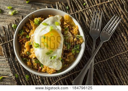 Homemade Korean Kimchi Fried Rice