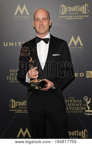 PASADENA - APR 28: Mike Chaffe at the 44th Daytime Creative Arts Emmy Awards Gala at the Pasadena Civic Center on April 28, 2017 in Pasadena, CA