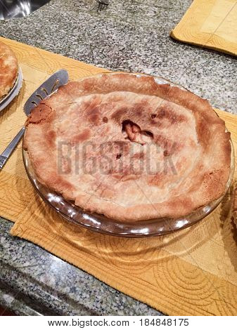 Beautiful Warm Apple Pie