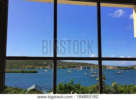 Window beach view, Culebra
Amazing window view of Culebra lagoon, Puerto Rico