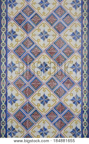 Aluzejo; Portuguese painted tin-glazed ceramic tile work