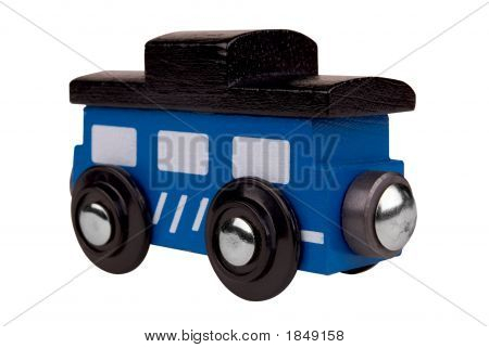 Giocattolo treno legno Caboose