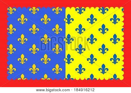 Flag of Saint-Flour is a commune in the Cantal department in the Auvergne region in south-central France