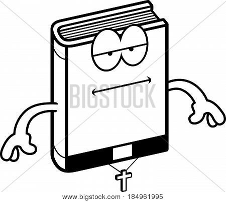 Cartoon Bible Bored