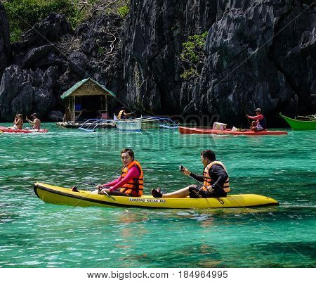 Landscape Of Tropical Sea At Sunny Day