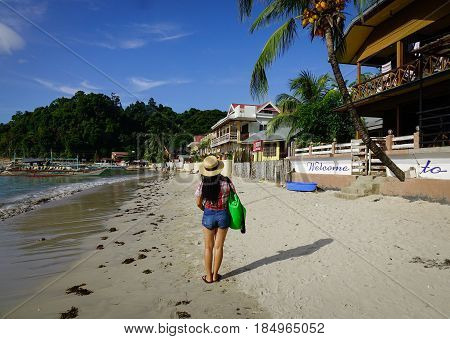 Landscape Of Tropical Sea At Sunny Day