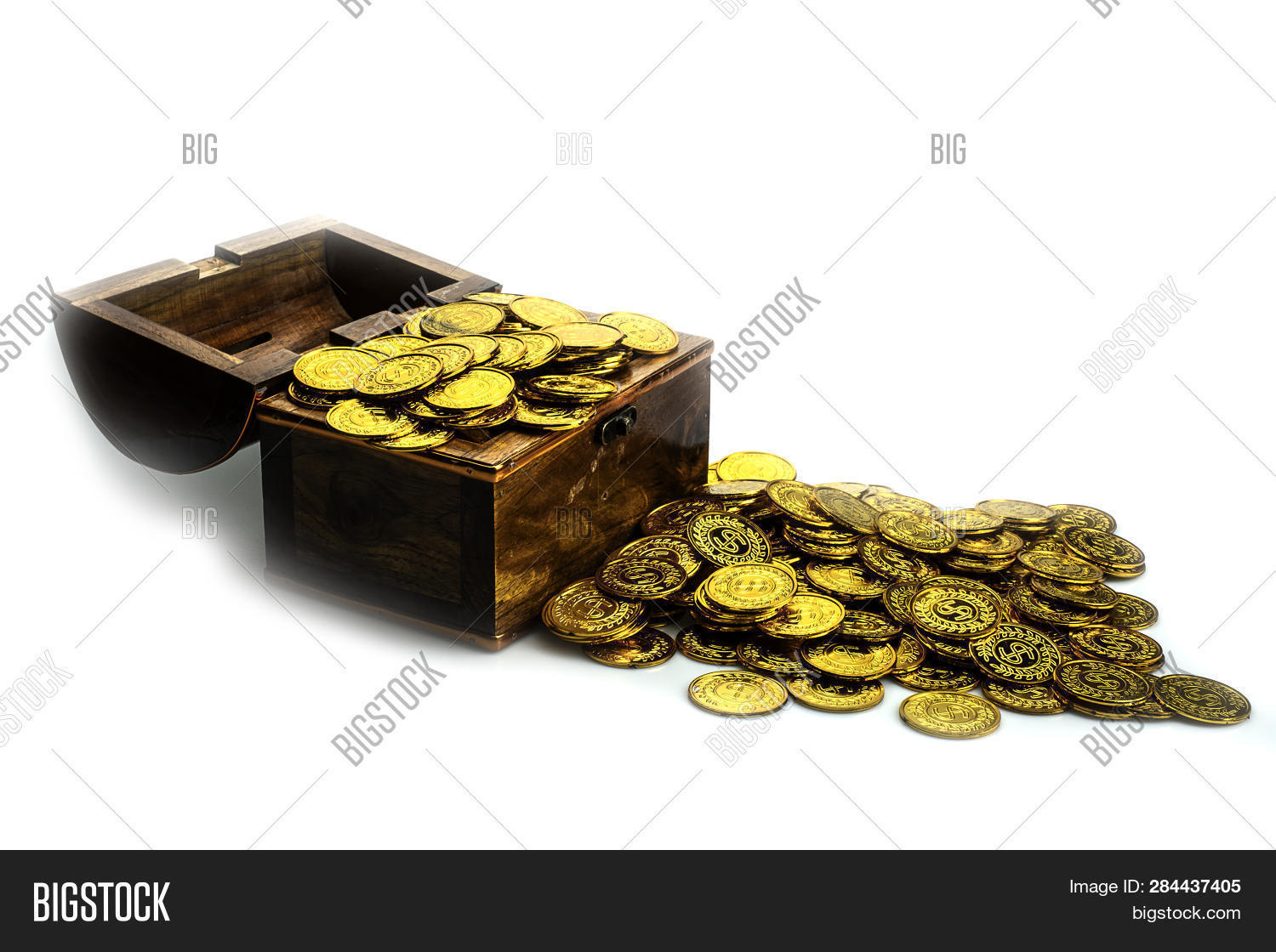 Stacking Gold Coin Image & Photo (Free Trial) Bigstock