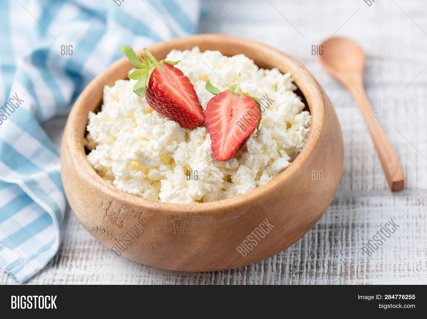 Curd Cheese Cottage Image Photo Free Trial Bigstock