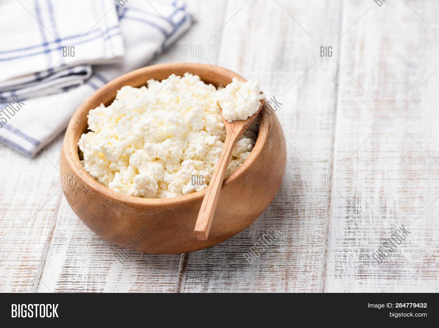 Cottage Cheese Tvorog Image Photo Free Trial Bigstock