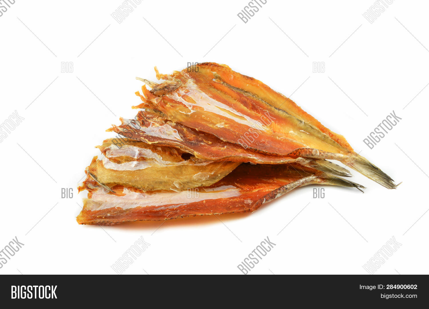 Dried Fish Isolated / Image & Photo (Free Trial) Bigstock