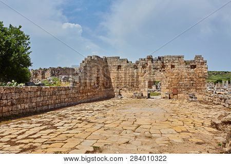 Ruins Of The Ancient City Of Patara, Turkey