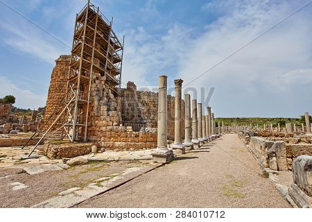 Ruins Of The Ancient City Of Patara, Turkey