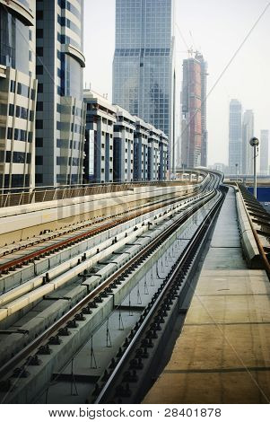 รถไฟในดูไบ