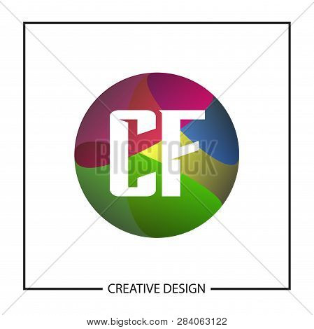 Initial Letter Cf Logo Template Vector Design