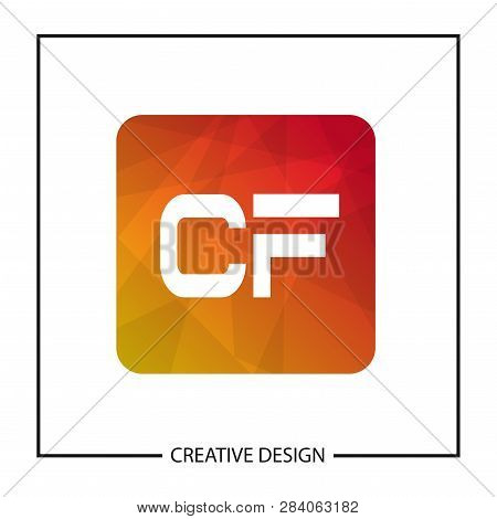 Initial Letter Cf Logo Template Vector Design
