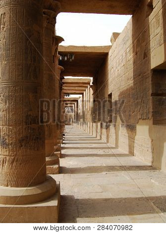 Isle Of File, Assuan, Egypt In Summer