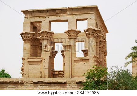 Isle Of File, Assuan, Egypt In Summer
