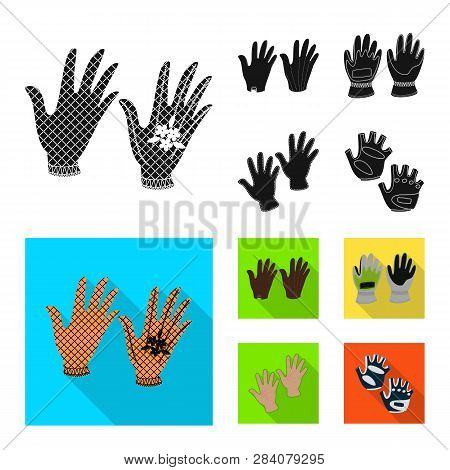 Vector Illustration Of Silhouette And Safety Sign. Collection Of Silhouette And Comfort Stock Vector