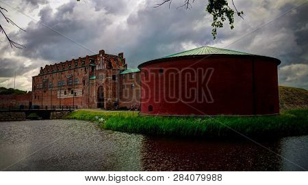 Exterior Evening View To Malmo Castle In Sweden