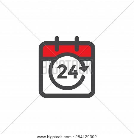 Time Management Icon W Deadline, Hurry, And Punctual Symbolism