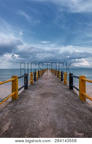 Blue Sky Tropical Beach Of Bintan Batam Wonderful Indonesia