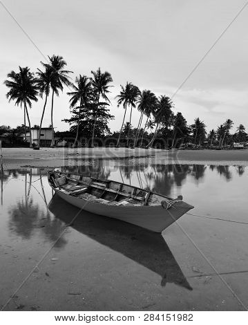 Blackwhite Photo Panorma Of Batam Bintan Wonderful Indonesia
