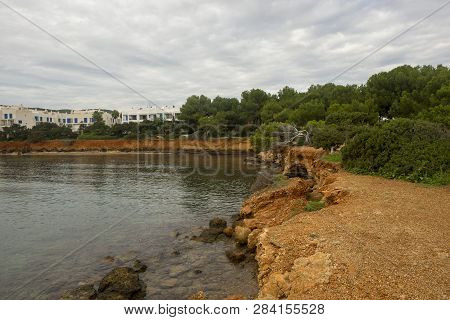 The Sea Of Ibiza A Very Cloudy Day
