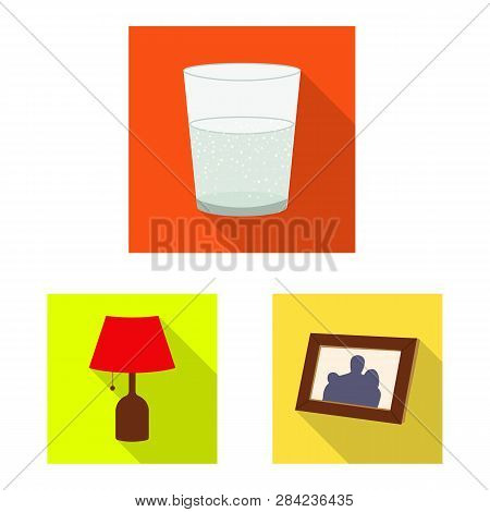 Vector Illustration Of Dreams And Night Logo. Set Of Dreams And Bedroom Stock Vector Illustration.