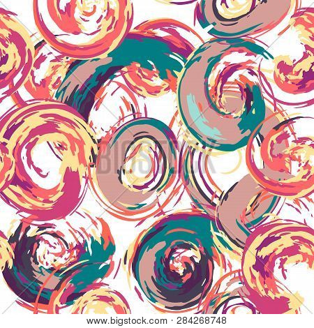 Pattern Curlicues Vector Photo Free Trial Bigstock Abstract cubic circles colorful background. bigstock