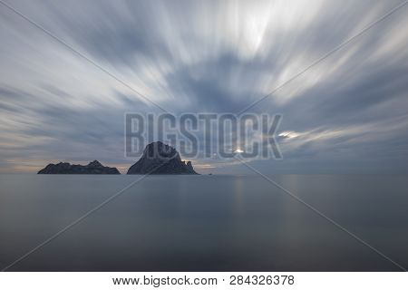 The Island Of Es Vedra Of Ibiza In Long Exposure