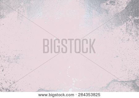 Light Pink Textured Background. Light Pink Texture with Silver. Luxury Texture
